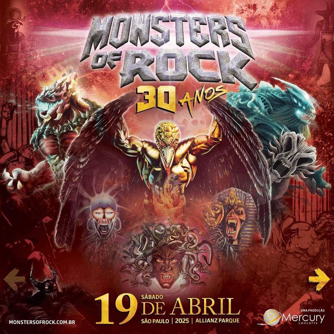 MONSTERS OF ROCK - 30 ANOS