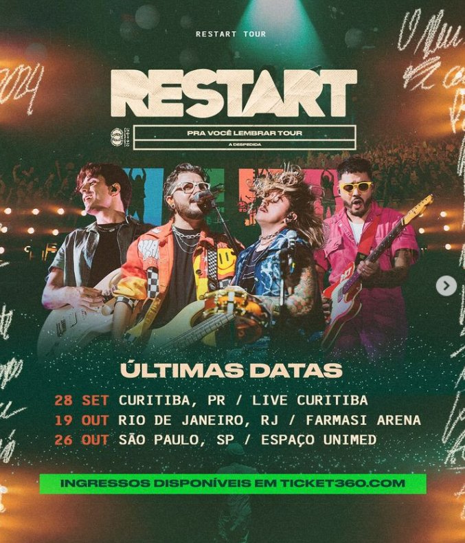 EXCURSÃO RESTART - PRA VOCÊ LEMBRAR TOUR